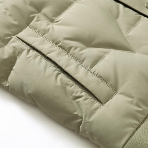 【含鸭绒】圣得西男士轻薄保暖羽绒服2025冬新款时尚百搭翻领外套 商品图11