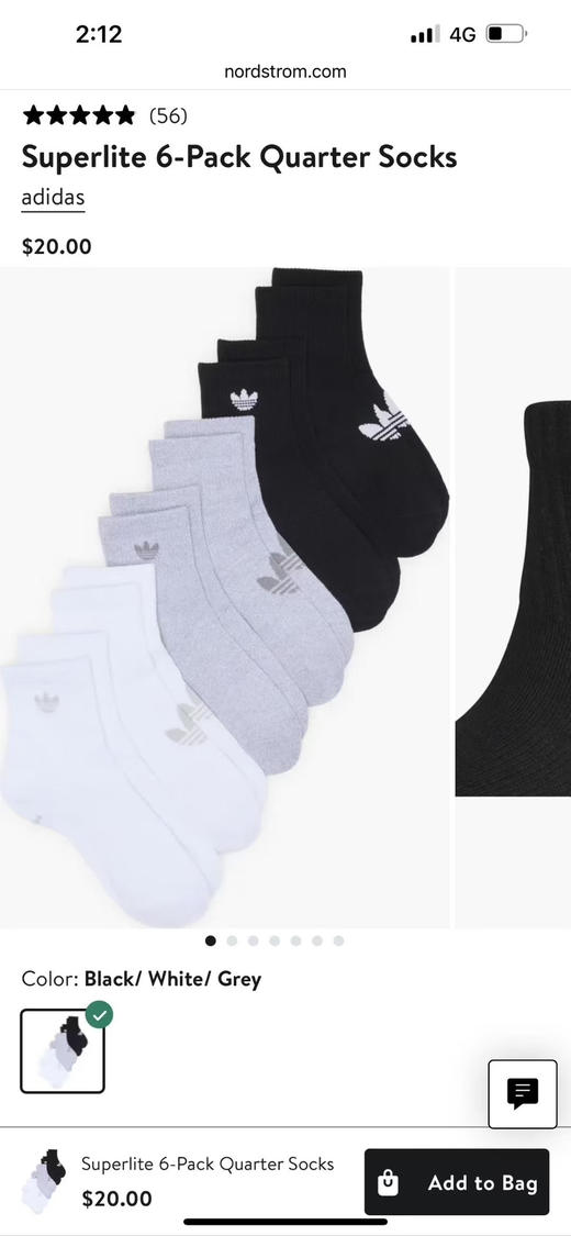 正品adidas阿迪三叶草低帮薄款袜子，这个薄的不是毛巾底，拖鞋好伴侣，穿上巨好看！（不挑选颜色随机发！售出不退换）
 特价79💰/8双
⚠️主要灰。象牙白。白、卡其。
L38-43🦶 商品图8