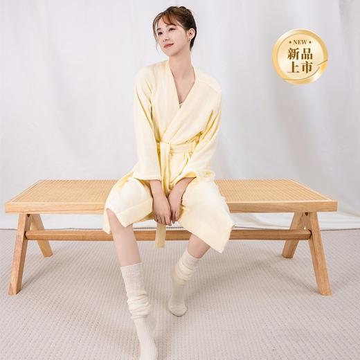 内野J-星辰全棉毛圈浴袍女款 商品图0