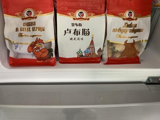 【中欧班列精选】俄罗斯风味牛筋肠小卢布肠鸡肉肠牛肉肠袋装1袋6根 300克 即食 商品图13