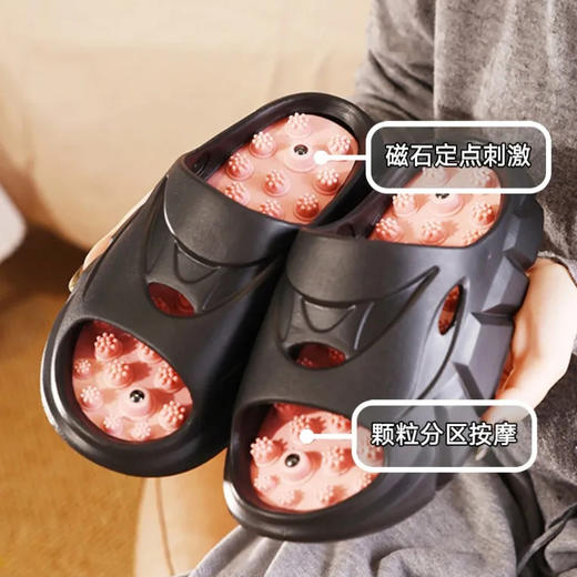 热卖！移动足疗！兰序 按摩养生拖鞋 磁石按摩穴位 男女款 商品图10