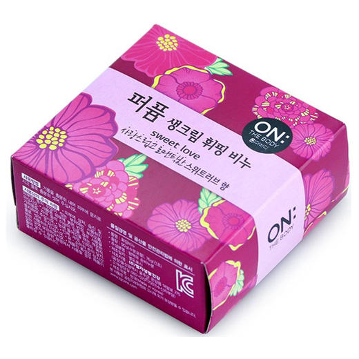 【中欧班列】XDR  韩国 ON香水皂 粉 桃玉兰香90G 2块 商品图2
