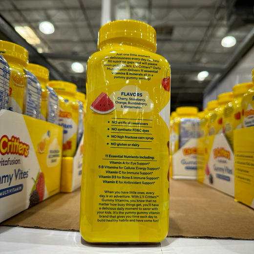 DHA补货了！全新换代 Vitamin D3软糖 注意钙糖是小瓶哦！美国家喻户晓！L'ilCritters小熊糖 商品图12