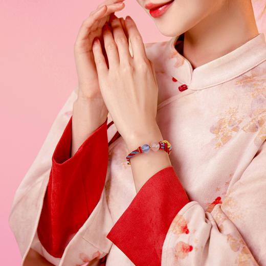 牵手桃花手绳 商品图6