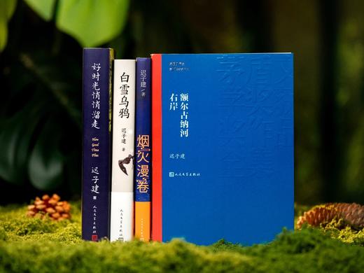 现货《生命如歌：迟子建文集》（全4册）（好时光悄悄溜走、额尔古纳河右岸 、白雪乌鸦、烟火漫卷 ）， 董宇辉力荐，人民日报评选的年度蕞佳，豆瓣评分9.0， 商品图1