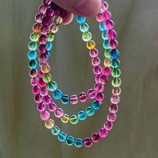 6mm多圈彩虹碧玺手串 商品图6