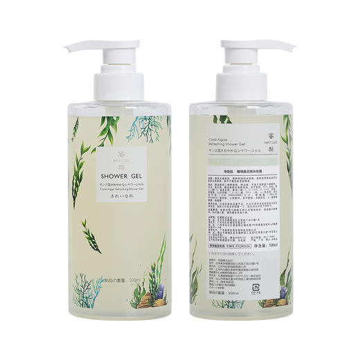 【中欧班列】日本蜜梨品牌沐浴露 蜜梨珍珠滋养 /珊瑚藻清爽沐浴露 500ml /瓶 商品图9