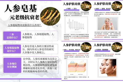 人参护肤珠肌美韩国高丽参抗皱嫩肤灌注面霜 商品图1