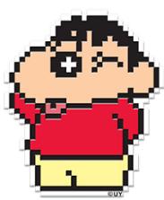 2526Gee snowboard防滑贴 蜡笔小新 吐舌 商品图0