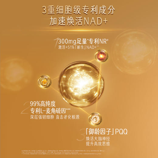 Swisse PLUS  NAD+ ADVANCED 细胞新生瓶Ultra 30粒装 商品图4