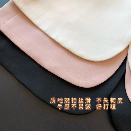 ♥️清！！原价179醋酸外套❗️清79❗️断色断码严重！西装控最爱🌷高阶通勤❗️时髦褶艺七分袖西装！  ✅立体剪裁，收腰的设计，显瘦不会紧绷，匠心品质！春夏西装刚好适合过渡期！ 商品图12