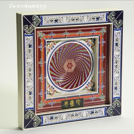 滕王阁九重天藻井冰箱贴三层可拆卸金属磁吸创意礼物旅行纪念品 商品图4