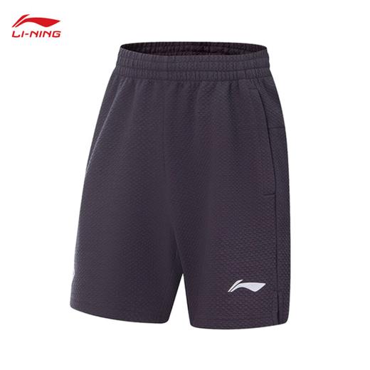 李宁（LI-NING）专业篮球运动裤短卫裤男2025秋季针织短裤AKSV471 商品图0
