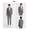 HIM漢崇 套装西装 男士修身高级感时尚商务正装咖啡色西服外套 商品缩略图3
