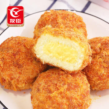 友臣肉松小贝蛋糕 2.7斤1.35kg 早餐面包 休闲零食糕点点心饼干蛋糕 /休闲食品 /西式糕点 /纯蛋糕 商品图4
