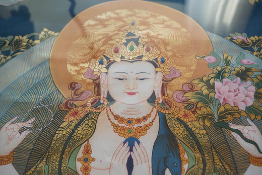 唐卡｜四臂观音 商品图2