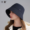 卡蒙绵羊毛后开口简约渔夫帽可扎马尾日常百搭盆帽KM-5279 商品缩略图3