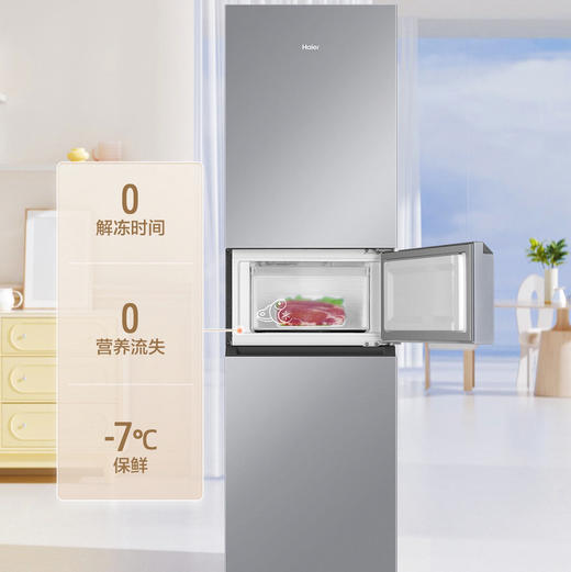 海尔（Haier）冰箱 BCD-218WGHC3R9S9 商品图6