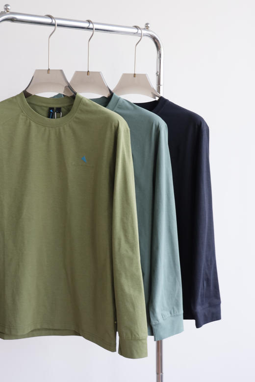 25秋冬新款 K.M攀③shu 经典Logo机能长袖T CX204 商品图1