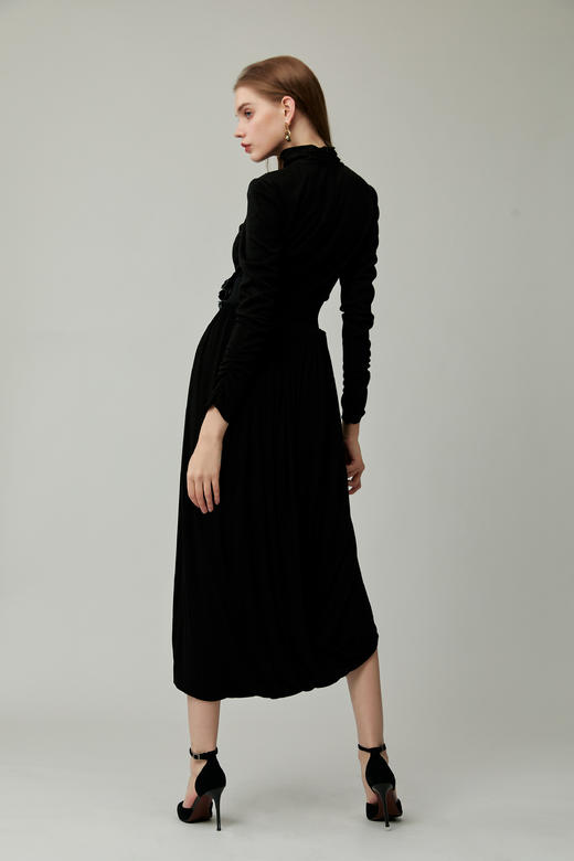 SAFICOO 优雅女人 收腰显瘦 高贵十足连衣裙 商品图5