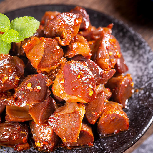 【老廖家】四川特产卤鸭胗小郡肝串串火锅味105g*2 鸭肫网红休闲小零食年货食品 商品图2