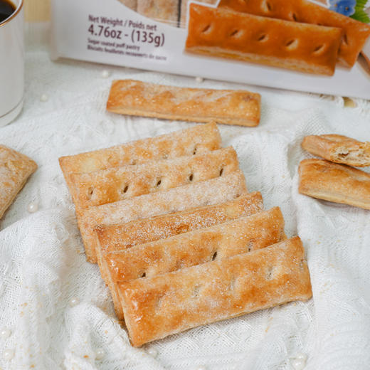 【中欧班列精选两袋】意大利 爱利地焦糖泡芙酥/迷你榛子马卡龙酥 原装进口 爱利地焦糖泡芙酥/迷你榛子马卡龙酥135g 商品图3