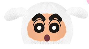 2526Gee snowboard头盔套 蜡笔小新 白耳新 商品图0