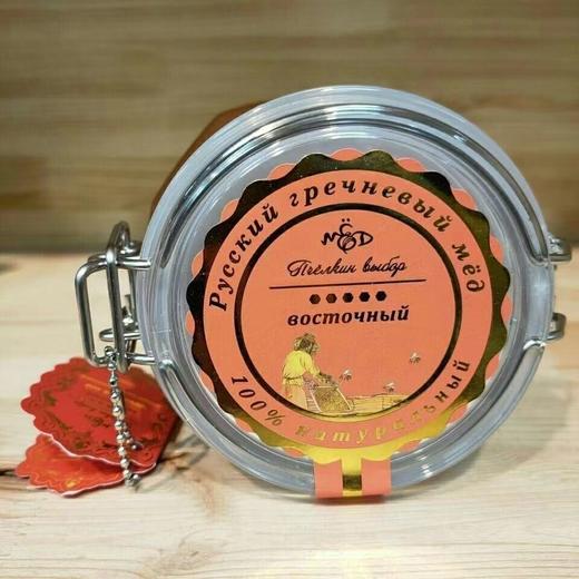 【中欧班列精选】俄罗斯荞麦蜂蜜咖色卡扣1000g/瓶 WWJ 商品图2