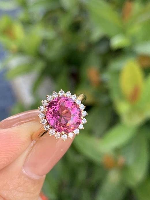 3.68ct刻面碧玺戒指 商品图3