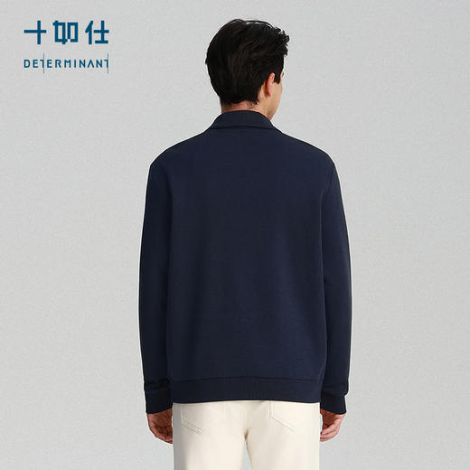 针织青果领法式罗纹羊毛衫-FS09-01 商品图7