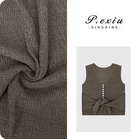 PanYiXiu/潘依绣【左岸咖啡】天丝亚麻肌理感防晒针织开衫ZZ0899