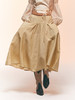 麻质阔摆大口袋半身裙 商品缩略图0