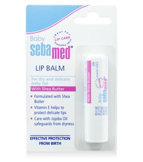 【中欧班列】 德国施巴婴儿倍护护唇膏 原装进口宝宝婴幼儿天然护唇膏保湿滋润防干裂护唇膏 4.8g/支 商品图6