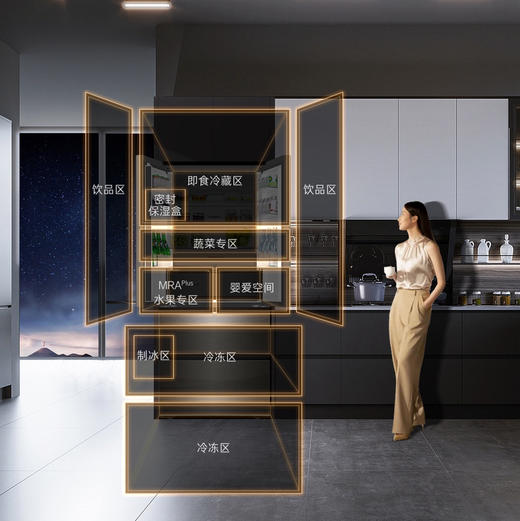 卡萨帝（Casarte）冰箱 BCD-522WGCFDM4CNU1（帛） 商品图9