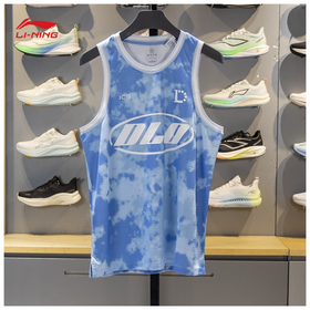 李宁背心男子2025秋季新品韦德系列舒适透气运动比赛上衣AAYV061