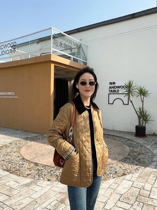 巴宝莉 25FW秋冬新款 经典菱形绗缝绗缝谷仓夹克棉服外套（ZY*MM） 商品图0