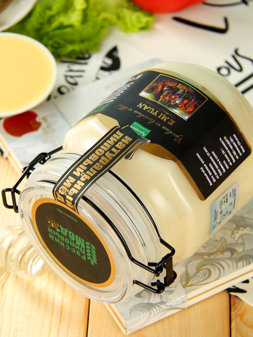 【中欧班列精选】俄罗斯原装进口天然椴树蜜1000g/瓶 商品图7
