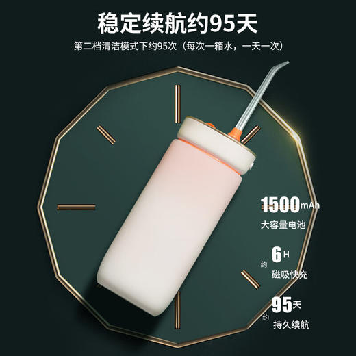 【一件包邮】西屋冲牙器C101/240027 小巧机身净齿随行便携收纳 甘肃/青海/内蒙古/新疆/西藏/宁夏/海南/港澳台不发货 商品图3