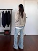 【美式Cleanfit假两件翻领夹克外套】春秋季新款 宽松潮流内搭格子上衣 商品缩略图3