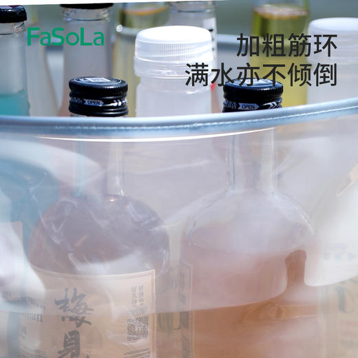 FaSoLa可折叠水盆旅行户外出差洗脸盆洗漱洗衣盆大号便携折叠水盆 商品图3