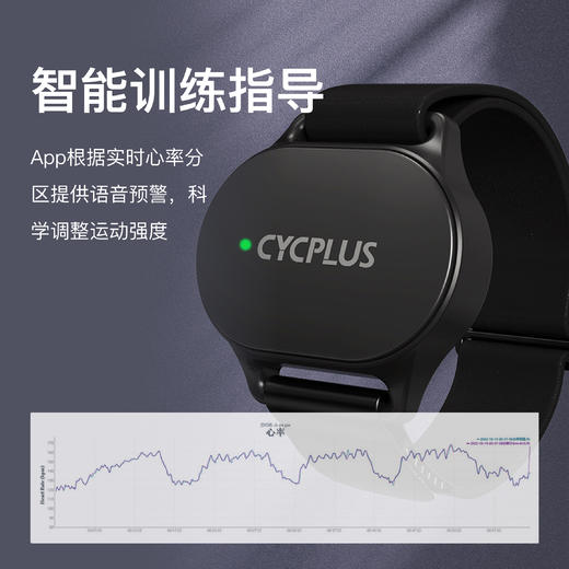 【第一赛道APP强哥推荐】心率带快充防水跑步健身骑行马拉松越野运动心率监测ANT+蓝牙 商品图3