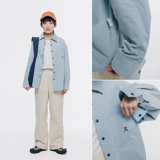 【出游季特惠】ACMEITEM爱棵米 户外休闲长袖衬衫GAG3030694E 商品图3