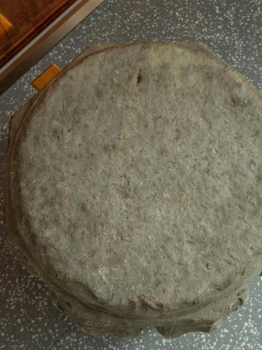 清乾隆	汉白玉雕莲瓣如意纹八角柱础 商品图4