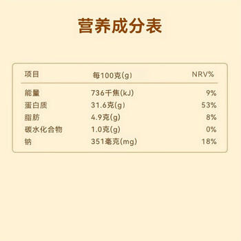 京东京造卤香牛肉400g 五香味 卤汁牛肉干肉脯 熟食量贩装  聚会露营 /休闲食品 /肉类零食 /牛肉类 商品图1