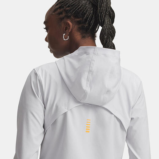 【12.13圣诞专享礼遇】安德玛UA秋冬女子休闲运动跑步健身梭织连帽夹克1377043-014 商品图3