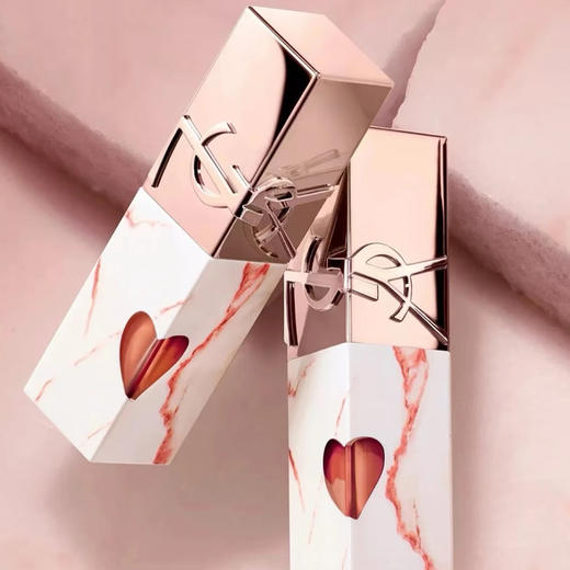YSL 圣罗兰七夕限定版大理石爱心唇釉（送价值184元YSL自由之水香水7.5ml） 商品图4