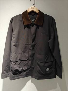【云粉节】【95折】6楼卡特CAT秋款单夹克服深灰色CO3JAW33711C08，吊牌价1198,现价1138