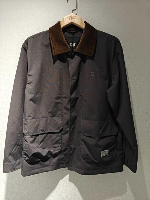 【云粉节】【95折】6楼卡特CAT秋款单夹克服深灰色CO3JAW33711C08，吊牌价1198,现价1138 商品图0