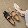 【预售5天】粗跟软羊皮奶奶鞋女春秋新款复古真皮玛丽珍浅口单鞋法式瓢鞋YF&8868 商品缩略图1
