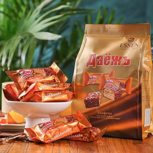 【中欧班列精选】俄罗斯进口新款阿孔特奥特焦糖巧克力拉丝饼干260g/袋 商品图0